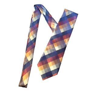 Croft & Barrow Geometric Multi-color Silk Tie